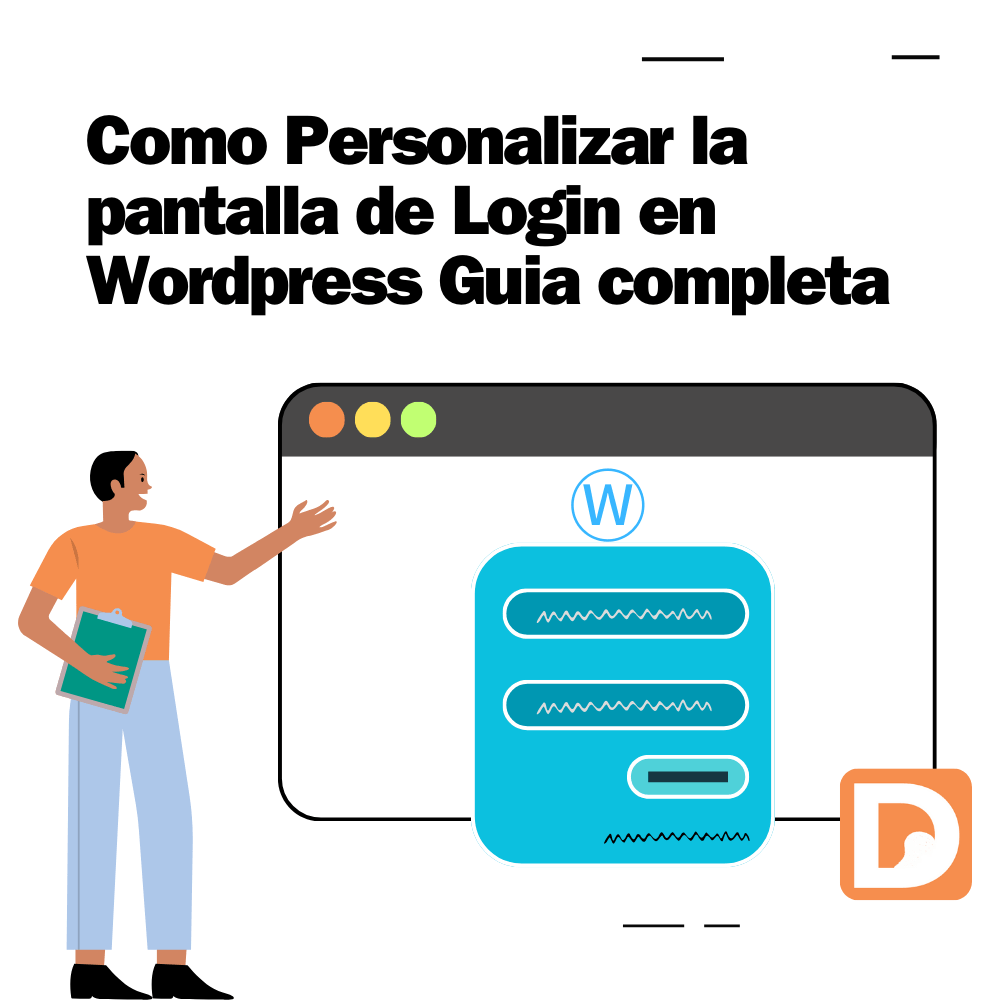 Pantalla de login WordPress